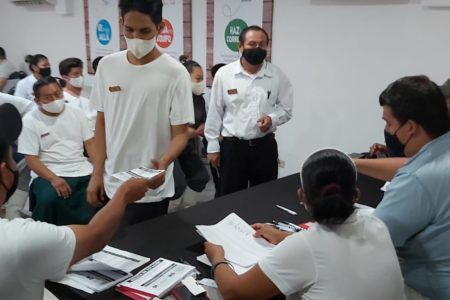 Legitiman su Contrato Colectivo las y los trabajadores del Hotel Sandos Playacar y Palmaïa the House of Aïa 