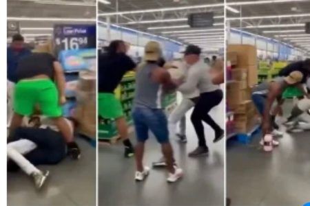 Clientes impiden violación de una mujer en un Walmart