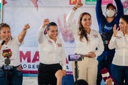 En multitudinarios eventos en Tulum, Mara Lezama y Silvia Dzul demuestran músculo político 
