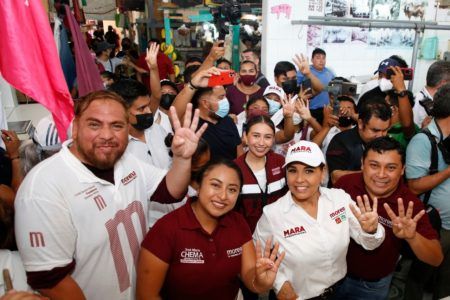 AMOR CON AMOR SE PAGA, AGRADECE MARA LEZAMA A FELIPE CARRILLO PUERTO 