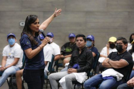 Convoca Laura Fernández a gran alianza con los jóvenes para mejorar en serio