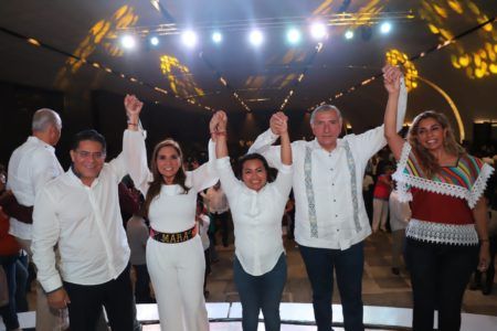 Silvia Dzul cerrará campaña acompañada de la plana mayor de Morena