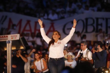 MARA LEZAMA CONVOCA A VOTAR POR LA TRANSFORMACIÓN EN QUINTANA ROO