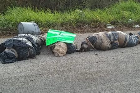 Ejecutados, Embolsados y Encintados encontraron los cuerpos de tres personas. 