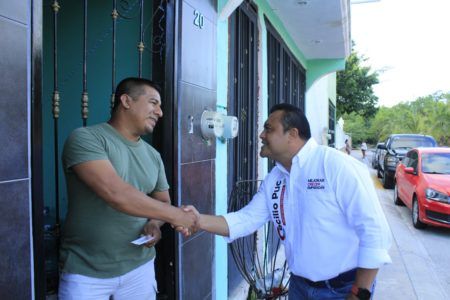Seré un diputado que esté siempre cerca de ti: Cecilio Puc