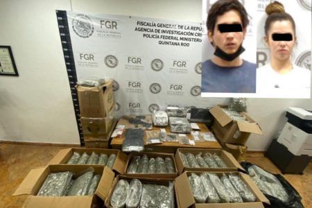 Asegura FGR más de 120 kilos de narcóticos en domicilio de Cancún
