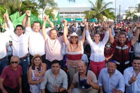 JUNTAS Y JUNTOS HAREMOS REALIDAD LA TRANSFORMACIÓN PARA ISLA MUJERES: MARA LEZAMA