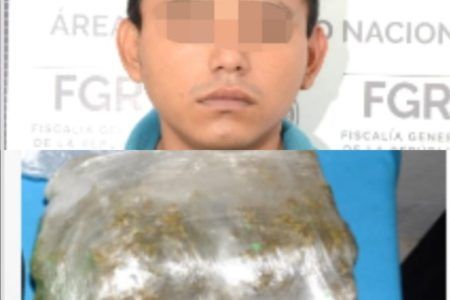 OBTIENE FGR SENTENCIA DE 10 AÑOS DE PRISIÓN CONTRA UNA PERSONA EN QUINTANA ROO