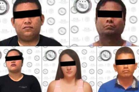 Sentencian a 230 años de cárcel a cinco secuestradores de Cancún