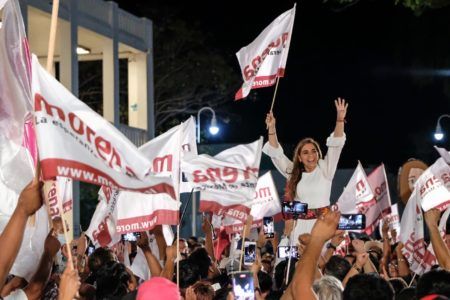 Arrasó Mara Lezama en Quintana Roo