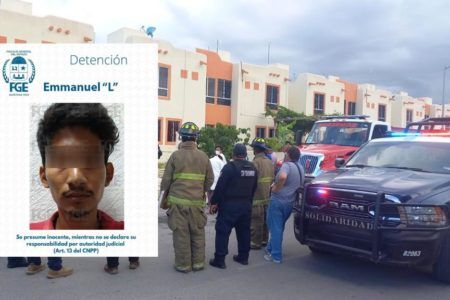 Violó y mató a su hija de 3 años en Villas del Sol, en Solidaridad
