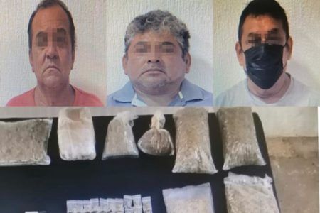 Refunden en la cárcel a vendedores de droga en Cancún