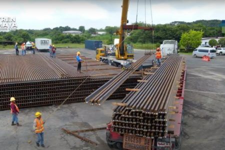 Avanza construcción del Tren Maya