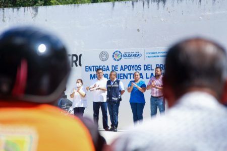 Lili Campos arrancó programa “Mejoramiento a la vivienda”