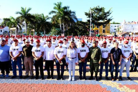 Entregan en Solidaridad 541 precartillas del Servicio Militar Nacional