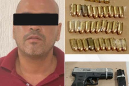 Llevaba César “C” balas para 45 ejecuciones en Cozumel
