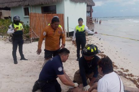 Muere bañista en playa de la calle 38