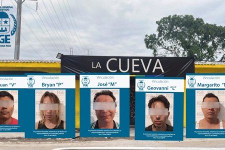 Por encubrimiento del asesinato múltiple en Playa del Carmen vinculan a proceso a cinco personas