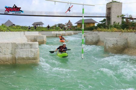 Parque Xavage en Cancún fue sede por vez primera del Campeonato Nacional de Kayak