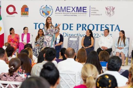 Llama Mara Lezama a trabajar por la transformación de Quintana Roo