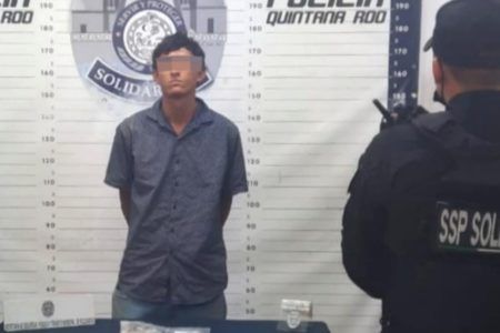 Narquillo, robamotos y golpeador de mujeres son detenidos en Playa del Carmen