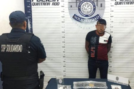 Atrapan ladrones de locales en Playa del Carmen