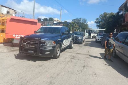 Motociclista sufre golpe de calor en Nueva Creación