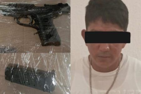Vinculan a proceso a sujeto por portar arma del ejército: FGR