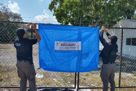 Recupera FGR predio invadido por explotadores de materiales pétreos en Cancún