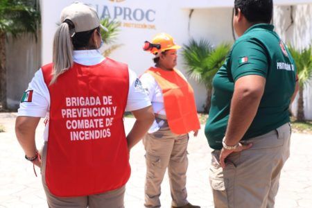 Simulacro de incendio para valorar resultados