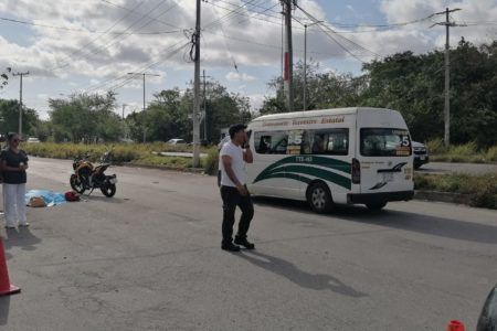ANTES DE PERDER LA VIDA DIJO, ¡ESTOY BIEN! || Muere motociclista al impactarse atrás de una Urban.