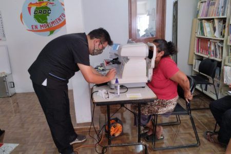 CROC Lleva con éxito jornada de Salud Visual y Auditiva en Quintana Roo.