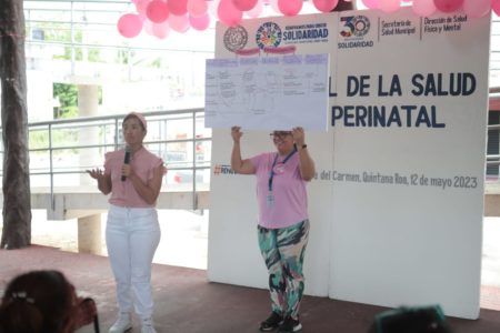 “Realizan actividades de concientización de la Salud Materno Perinatal