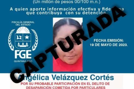 Esposa del “taquero” relacionado con la desaparición de la niña Fernanda Cayetana se entrega a la FGE