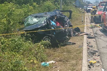 Tragedia carretera en el tramo Puerto Morelos-Playa del Carmen