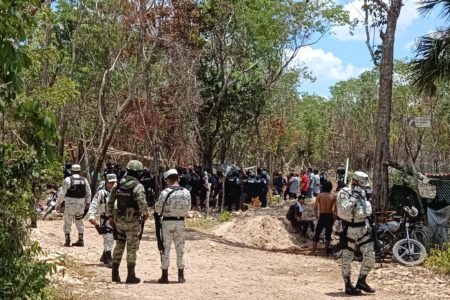 Invasión de predios deja dos heridos a balazos en zona Ejidal
