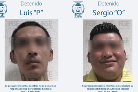 Detienen en Playa del Carmen a dos presuntos sicarios