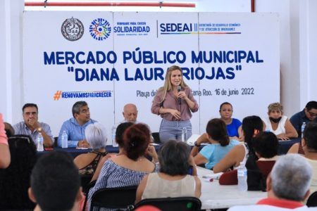 De fiesta el mercado Diana Laura Riojas; festejarán XV aniversario