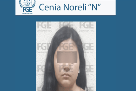 Dan prisión preventiva a joven extorsionadora en Playa del Carmen; cobraba derecho de piso