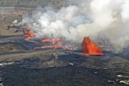 Alerta en Hawái: Volcán Kilauea hace erupción por tercera vez en 2023