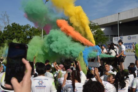 Realiza gobierno de Lili Campos con éxito Carrera “Píntate por la Juventud”