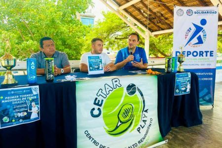 Mejores tenistas de México buscan puntos en Playa del Carmen