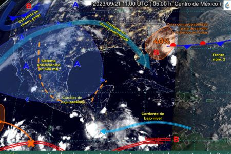 Así estará el clima para hoy jueves en Quintana Roo