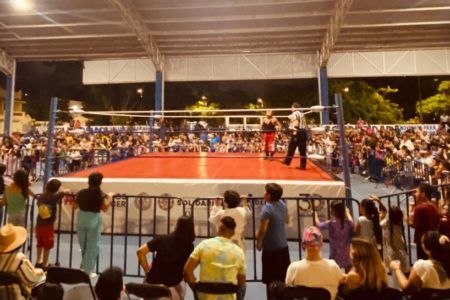 Los rudos se llevan la noche en la función de “Lucha Libre en tu Colonia” de Solidaridad