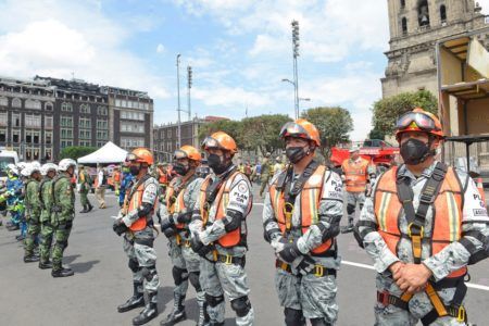 Todo listo para el Simulacro Nacional de mañana martes