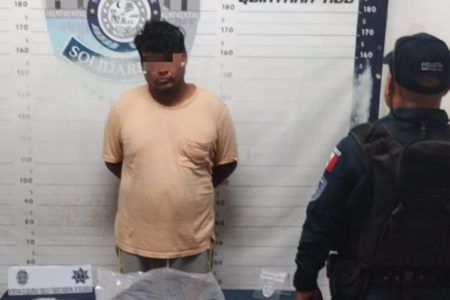 Frustran policías de Solidaridad robo de cuatrimoto
