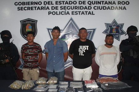 Narcomenudistas se apoderan de la Zona Hotelera de Cancún; detienen a cuatro