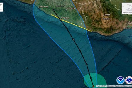 Tormenta tropical “Otis” apunta hacia Guerrero
