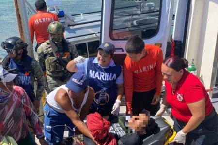 Ataca tiburón a pescador en Banco Chinchorro