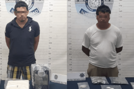 Atrapan policías de Solidaridad a narcomenudista y ladrón de vivienda